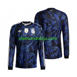Camisola Argentina Homem Equipamento Segundo Copa do Mundo 2026 Manga Comprida